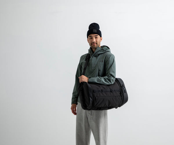Wingman Travel Backpack Duffel - Jet Black